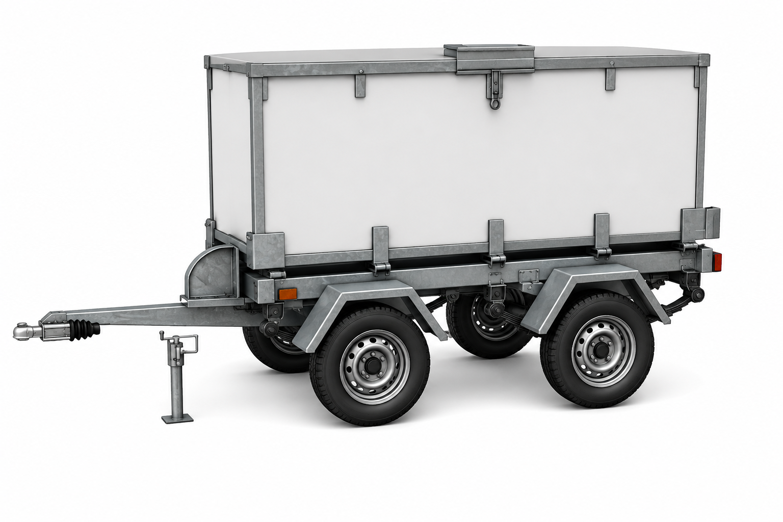 Multi-Axle Container Trolley